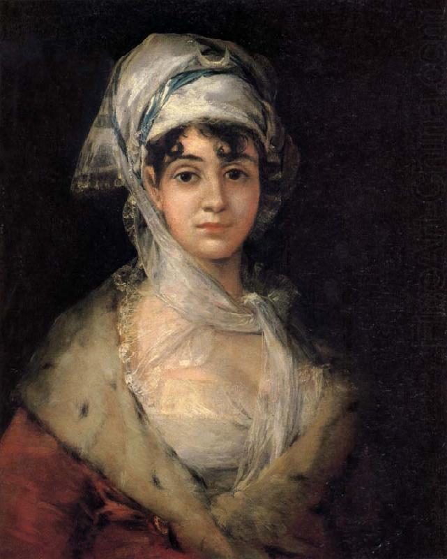 Portrait of Antonia Zarate, Francisco Jose de Goya